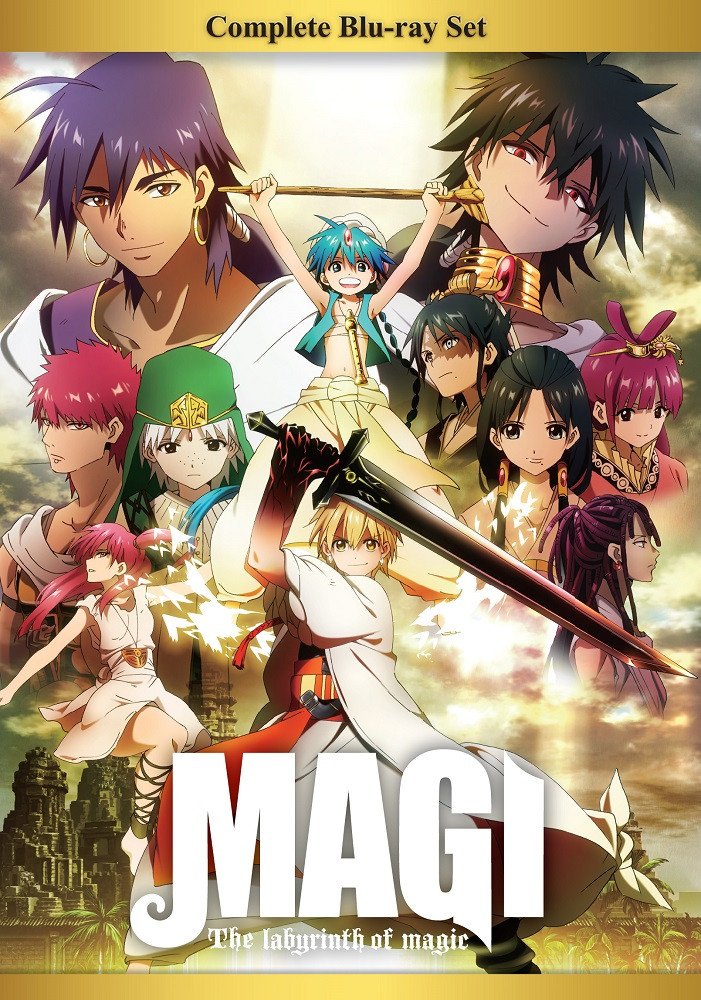 Magi The Labyrinth Of Magic (Tv Cartoon 2012–2014) 1080P [Dual Audio]