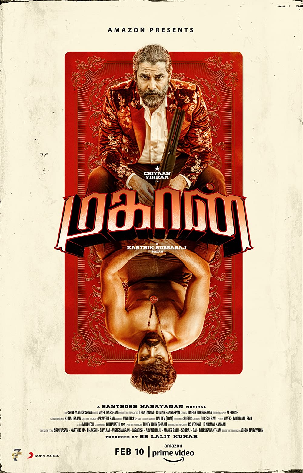 Mahaan (2022) Tamil 1080P Amzn Webrip X265 Hevc 10Bit Dd5 1 Esub -1Tmv