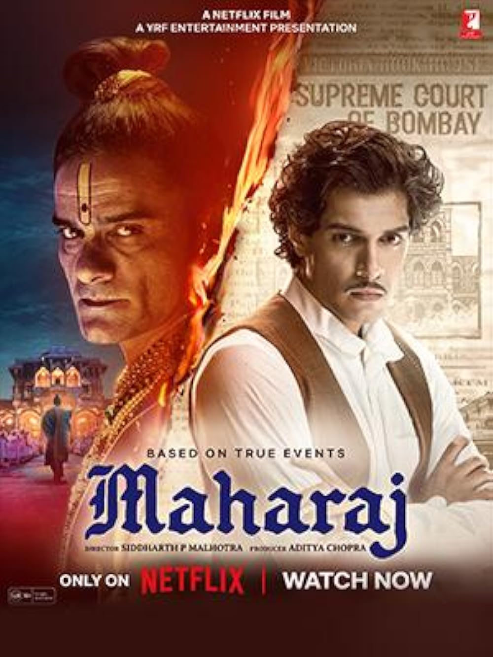 Maharaj (2024) Hindi 720P Nf Webrip X264 Aac 5 1 Msubs - Mkvcinemas