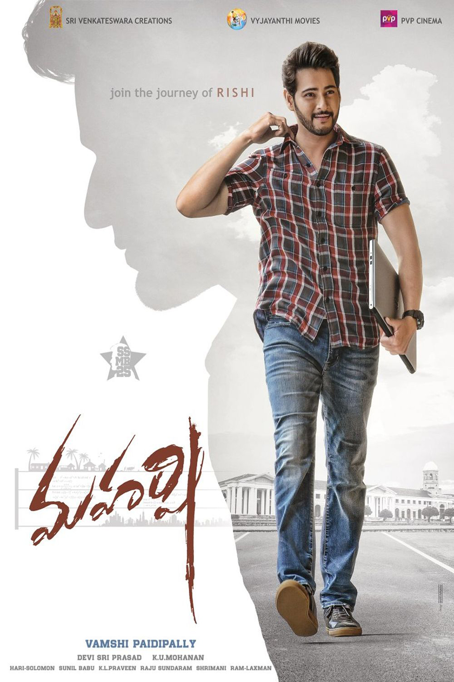 Maharshi (2019) Uncut 1080P Webrip X265 Hevc Esub [Dual Audio][Hindi 5 1 Telugu 5 1] -Dmv