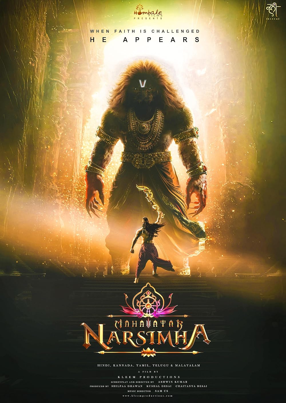 Mahavatar Narsimha (2024) Hindi Dubbed 720P Nf-Web X264 Aac 5 1 Esub-Mkvc