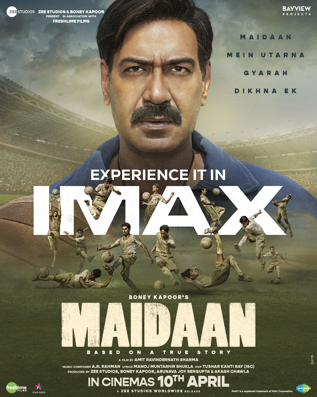 Maidaan (2024) Hindi 1080P Amzn Webrip X264 Dd 5 1 Esub - Mkvcinemas