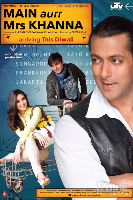 Main Aurr Mrs Khanna (2009) Hindi 1080P Webrip X264 Dd5 1 Esub - Mkvcinemas