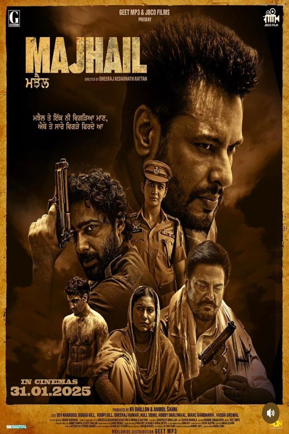 Majhail (2025) Punjabi 720P Amzn Webrip X264 Aac 5 1 Esub - Hdhub4U