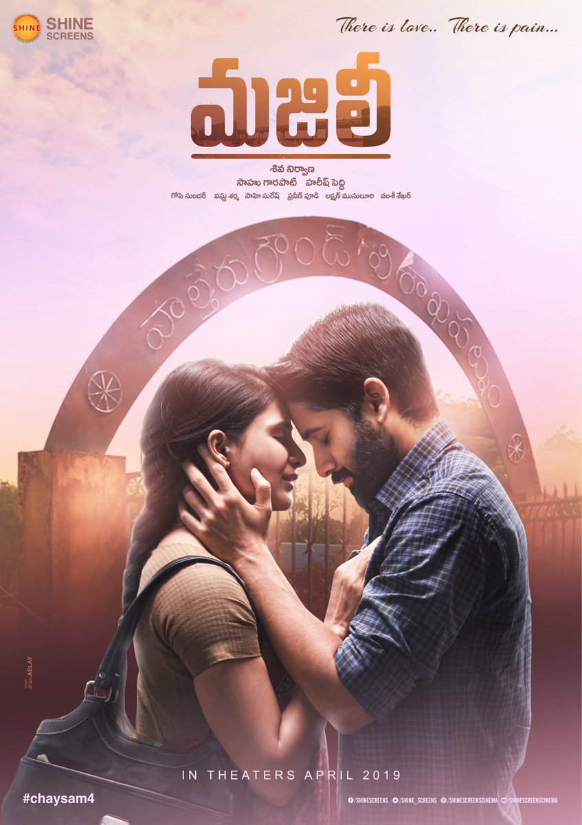Majili (2019) Uncut 1080P Webrip X264 Esub [Dual Audio][Hindi Dd2 0 Telugu 2 0] -Dmv