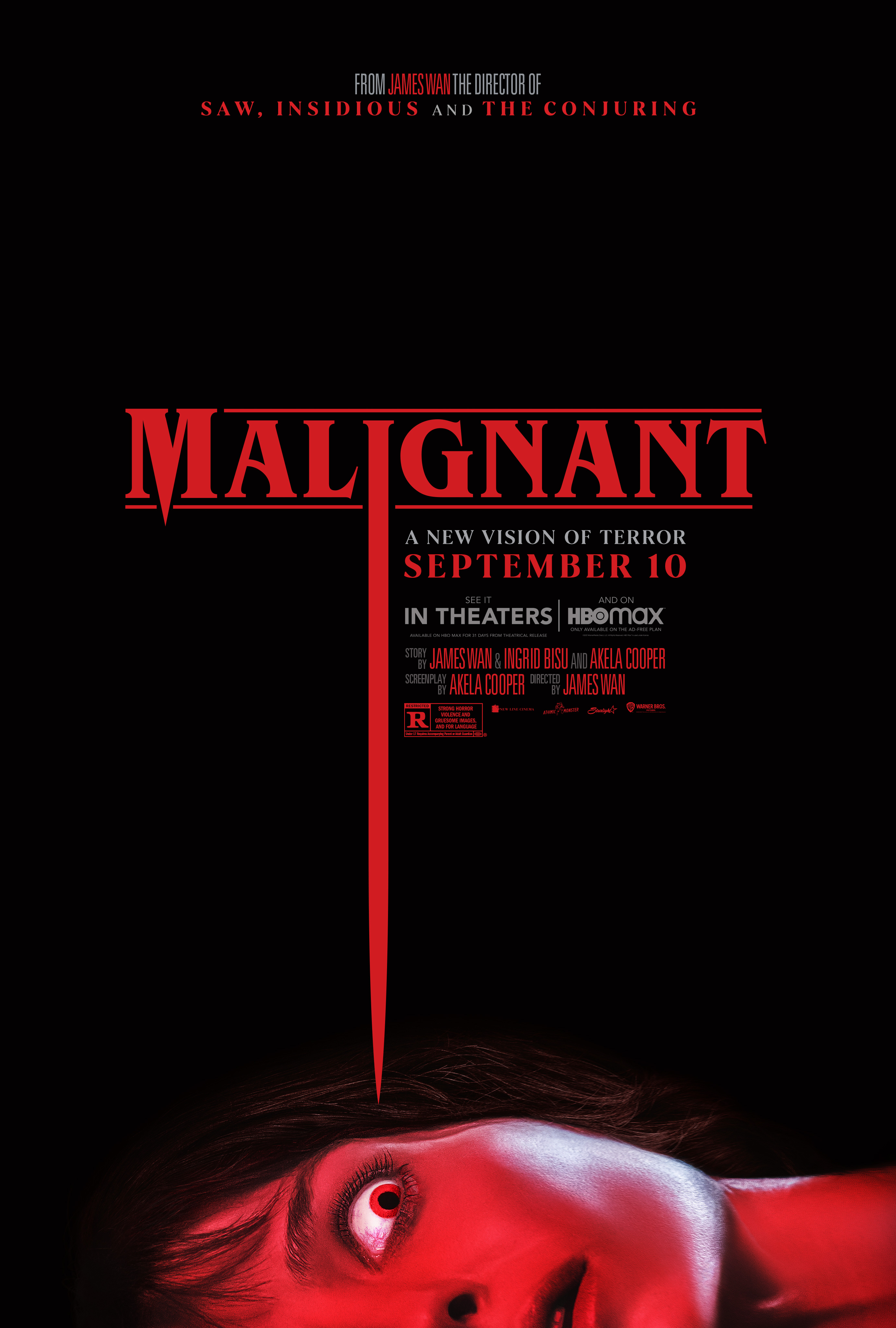 Malignant (2021) 1080P Hmax-Web X265 Hevc 10Bit Aac 5 1 Msubs-Psa