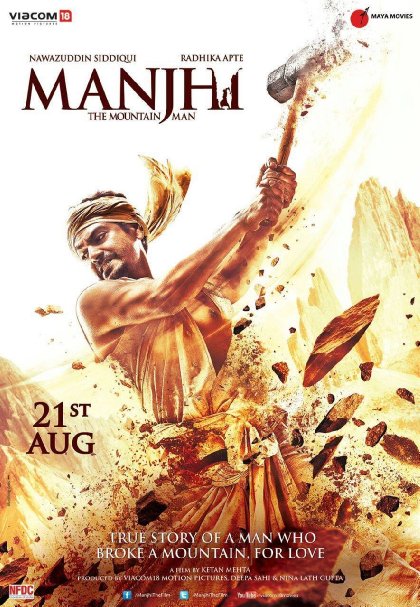 Manjhi-The Mountain Man (2015) Hindi 1080P Webrip X264 Dd5 1 Esub - Mkvcinemas