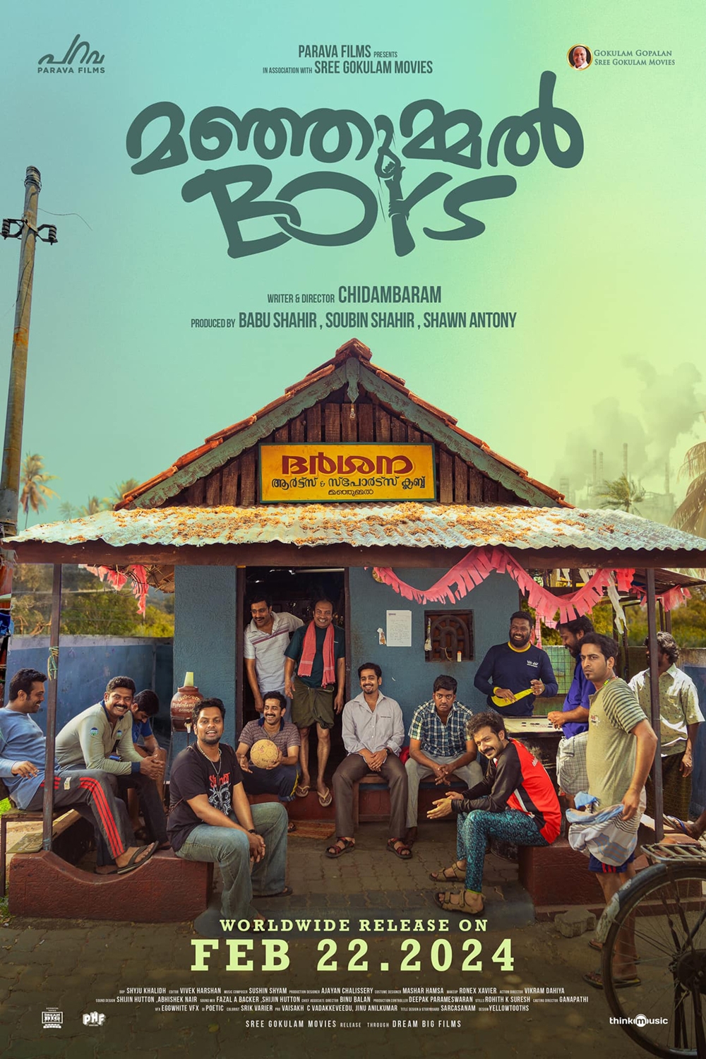 Manjummel Boys (2024) Malayalam 1080P Pre-Hdrip X264 Esub -1Tb