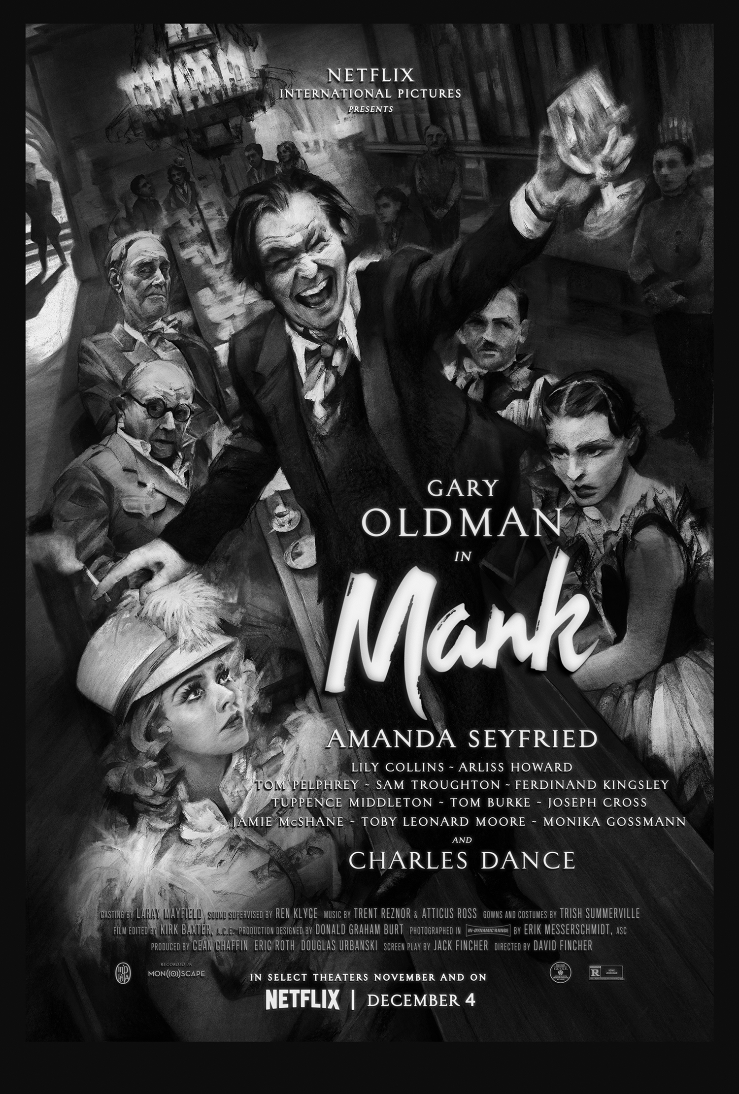 Mank (2020) 1080P Nf-Web X265 Hevc 10Bit Aac 5 1 Esub-Psa