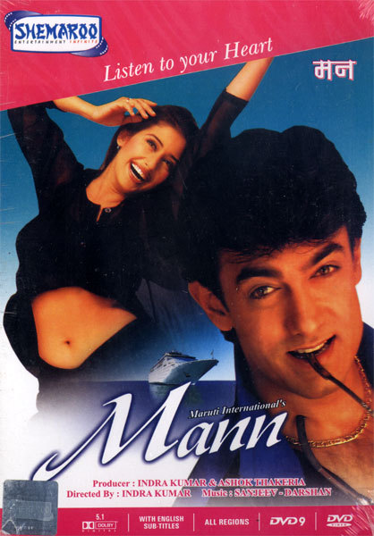 Mann (1999) Hindi 1080P Webrip X264 Dd5 1 Esub - Mkvcinemas