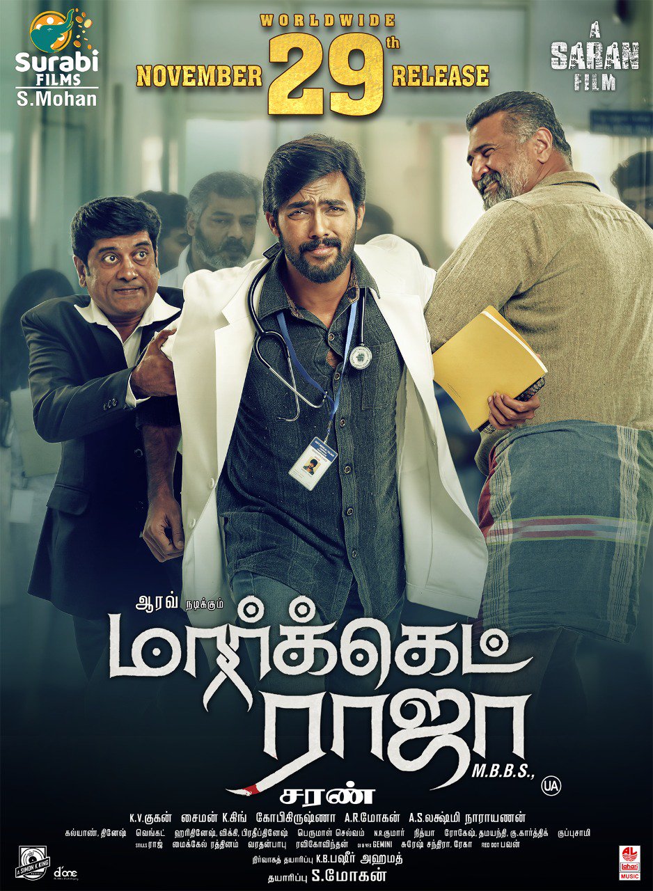 Market Raja Mbbs (2019) Uncut 720P Webrip X264 Esub [Dual Audio][Hindi 2 0 Tamil 2 0] -Dmv