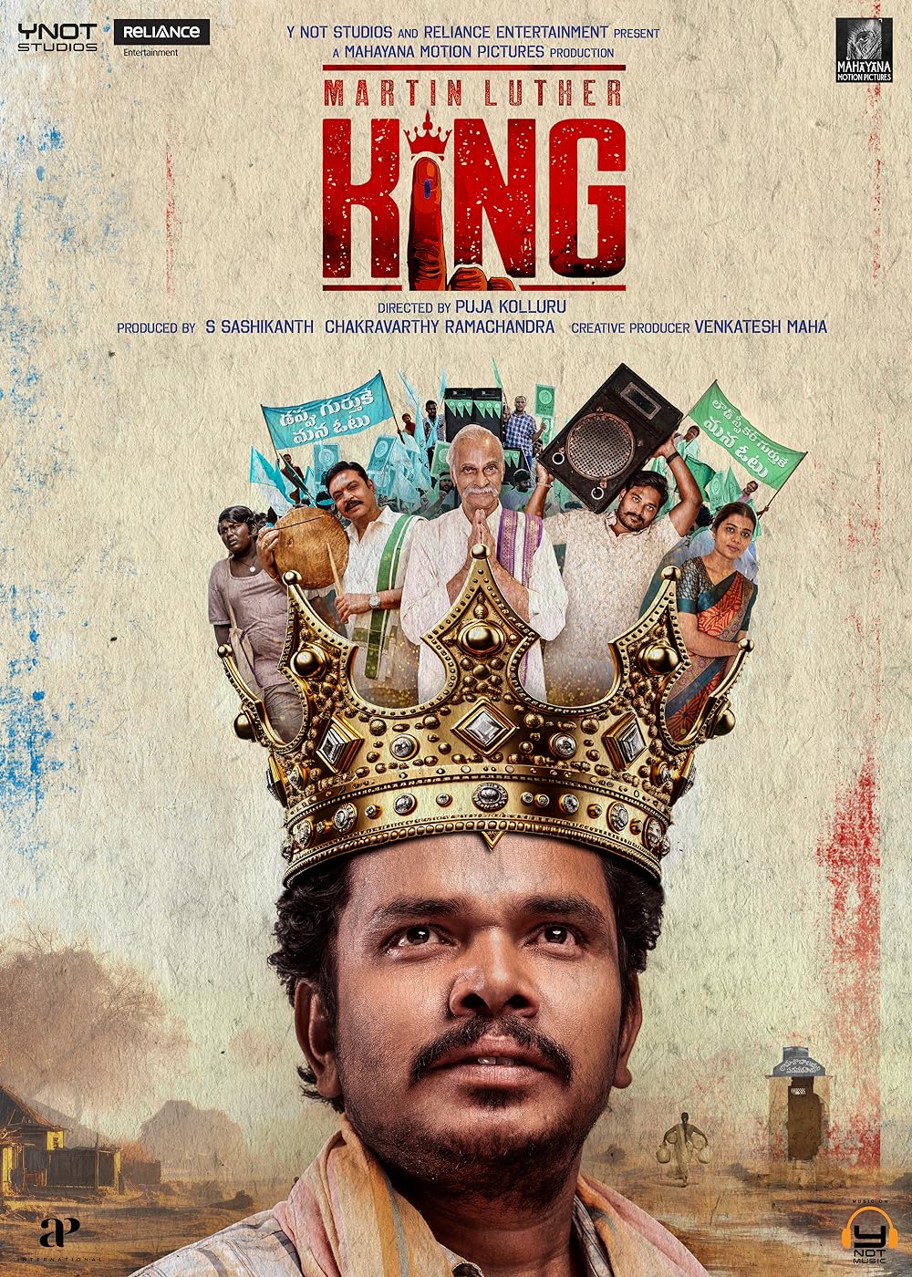 Martin Luther King (2023) Uncut 720P Sony Webrip X264 Esub [Dual Audio][Hindi 5 1 Telugu 5 1] -Mkvc