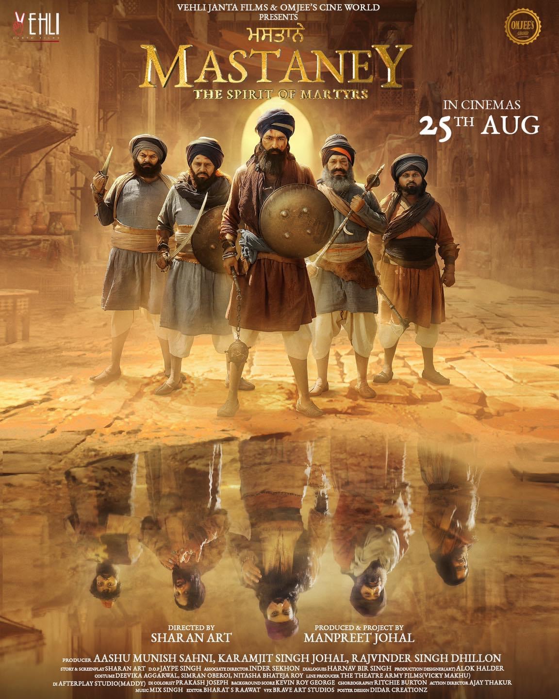 Mastaney (2023) Punjabi 1080P Amzn Webrip X264 Dd5 1 Esub - Mkvcinemas