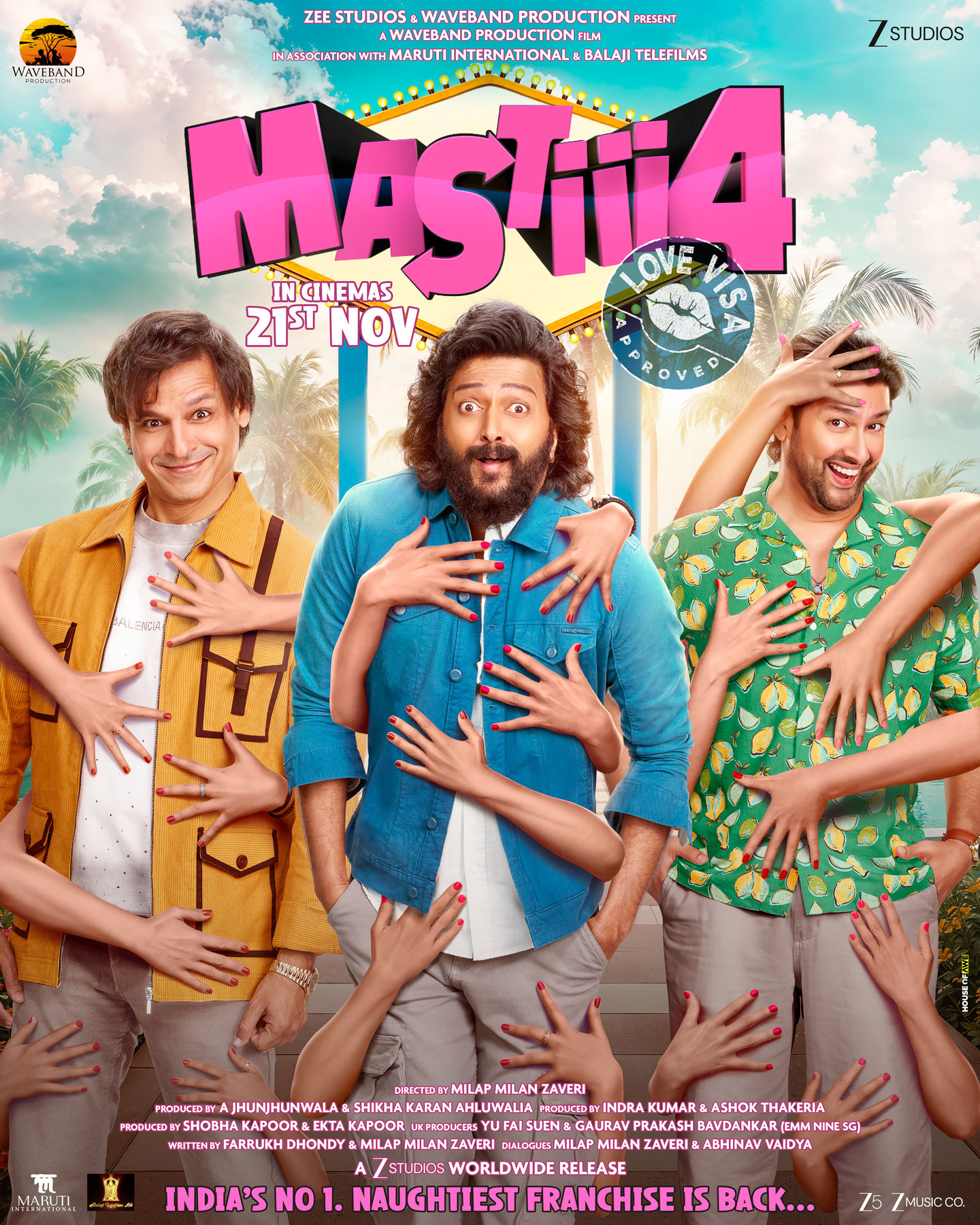 Mastiii 4 (2025) Hindi 1080P Zee5 Ds4K Webrip X265 Hevc 10Bit Dd5 1 Esub - Hdhub4U