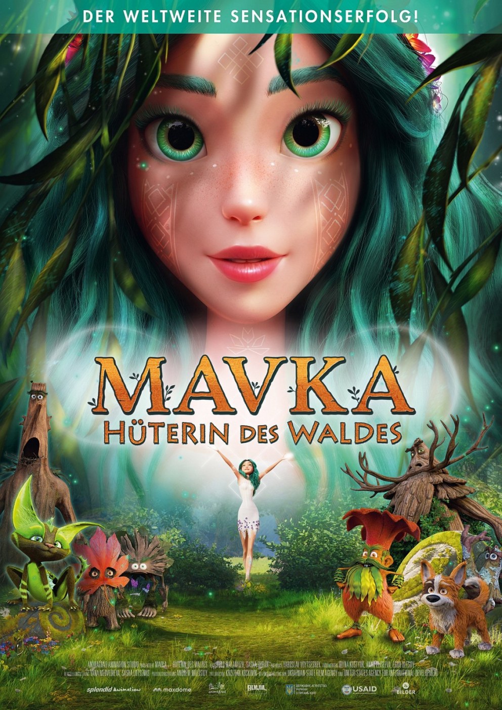 Mavka The Forest Song (2023) 720P Bluray X264 Esub [Dual Audio][English 5 1 Ukrainian 5 1] -Mkvc