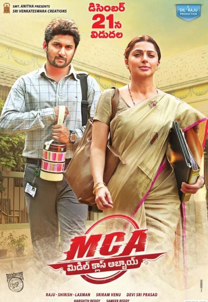 Mca-Middle Class Abbayi (2017) Telugu 720P Proper Hq True Hdrip X264 Ac3 5 1 Esub [Movcr]