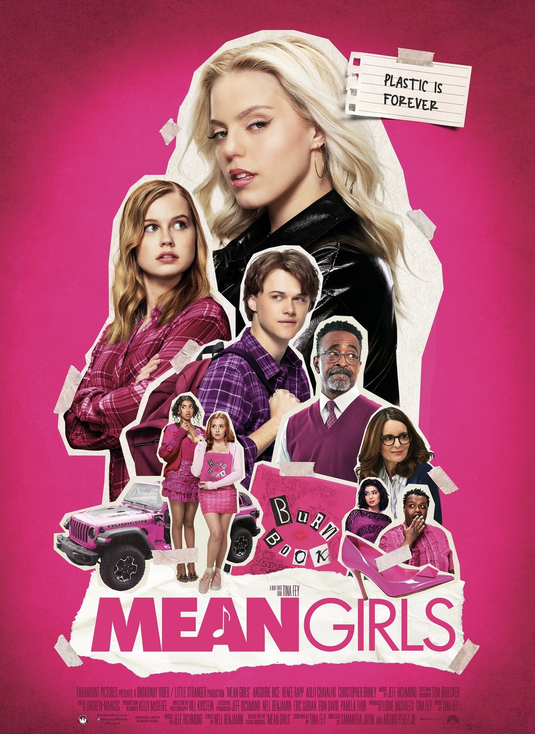 Mean Girls (2024) 720P Bluray X264 Esub [Dual Audio][Hindi 5 1 English 5 1] -Mkvc