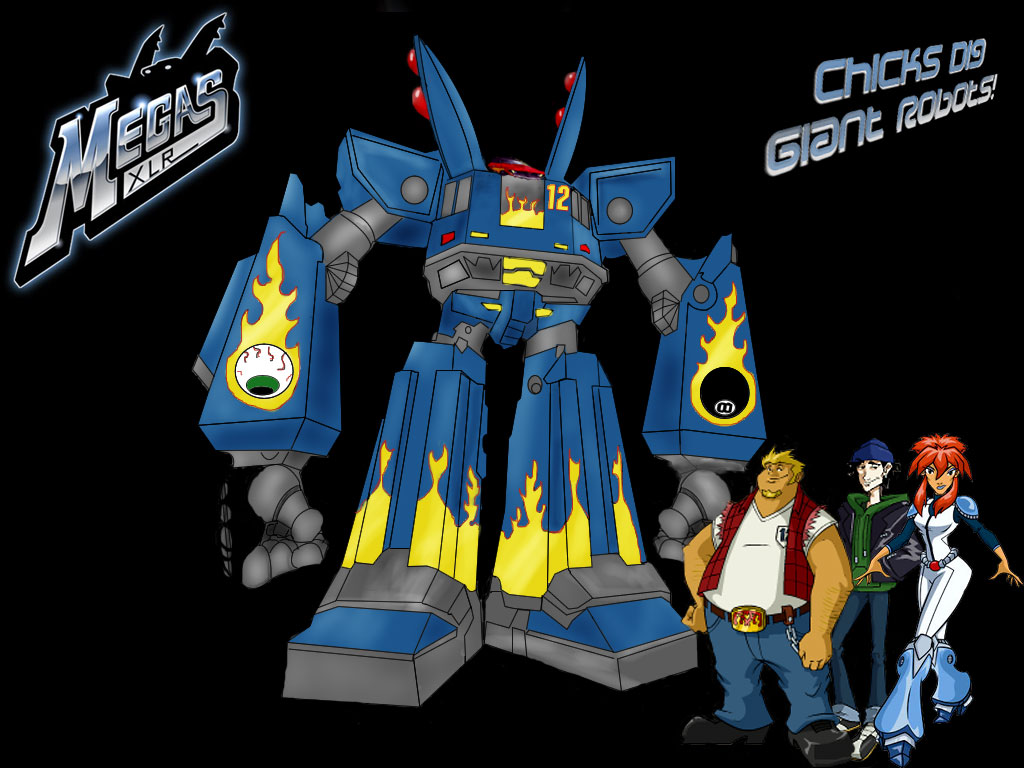 Megas Xlr (Tv Cartoon 2004–2005)