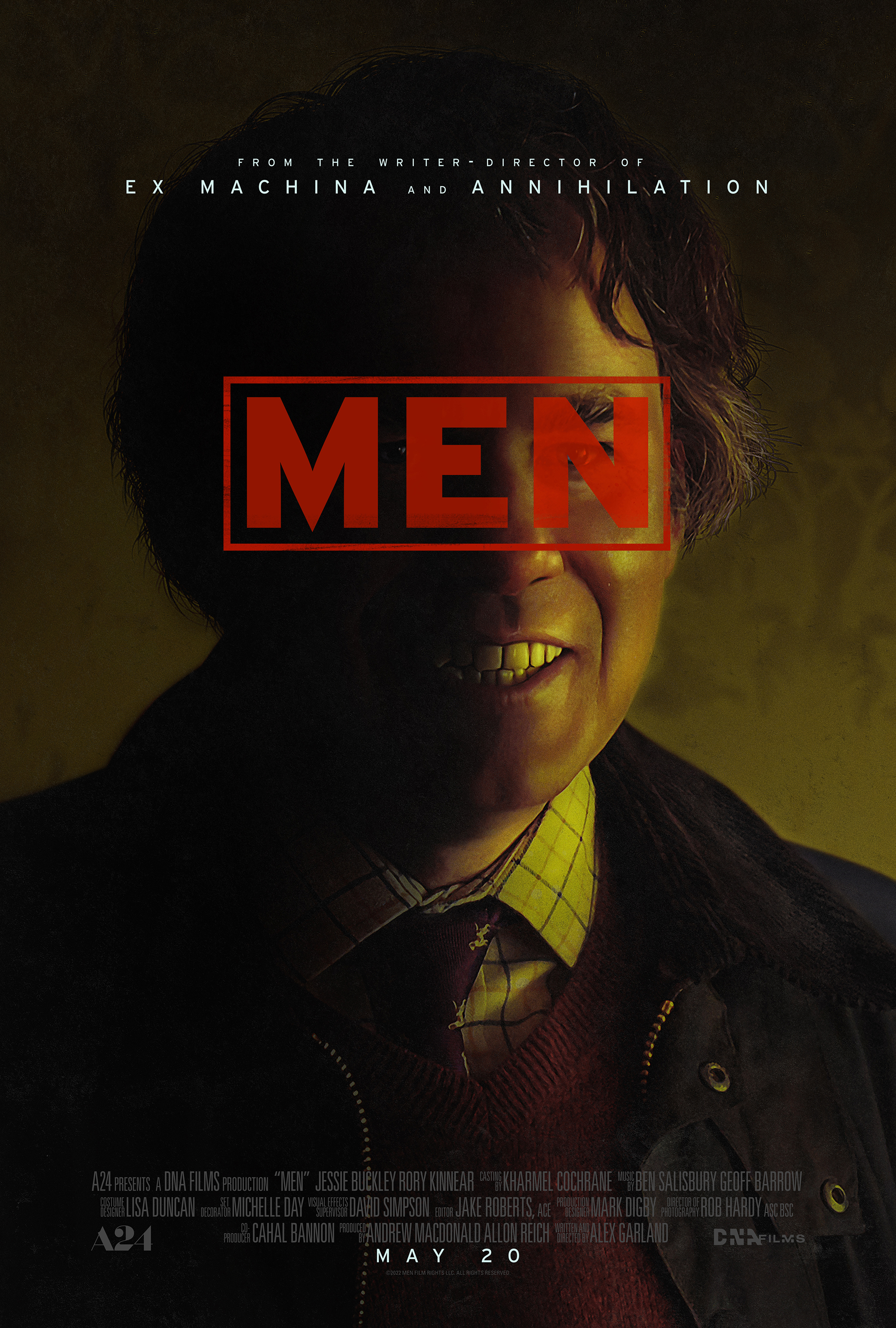 Men (2022) 720P Bluray X264 Esub [Dual Audio][Hindi 5 1 English 5 1] -Mkvc