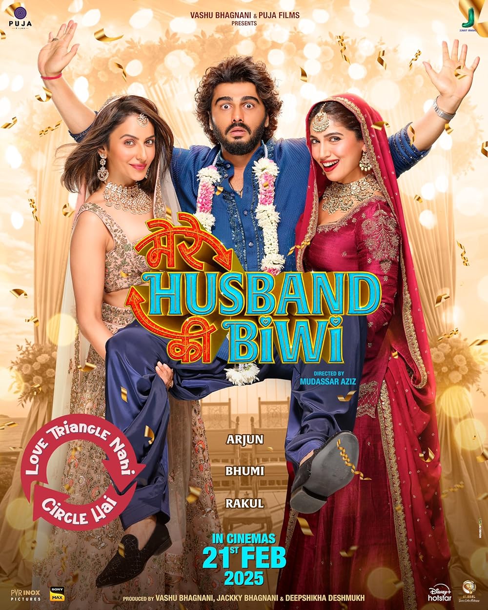 Mere Husband Ki Biwi (2025) Hindi 1080P Jha Webrip X264 Dd5 1 Esub - Mkvcinemas