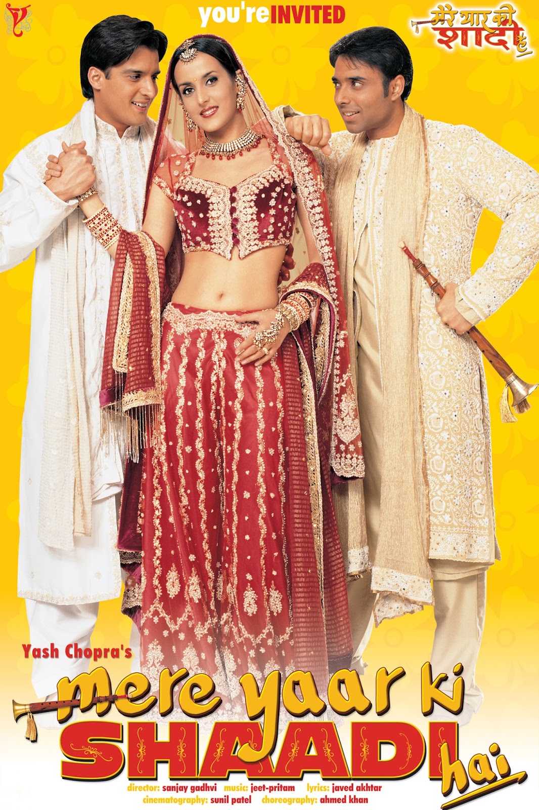 Mere Yaar Ki Shaadi Hai (2002) Hindi 1080P Bluray X264 Dd5 1 Esub - Mkvcinemas