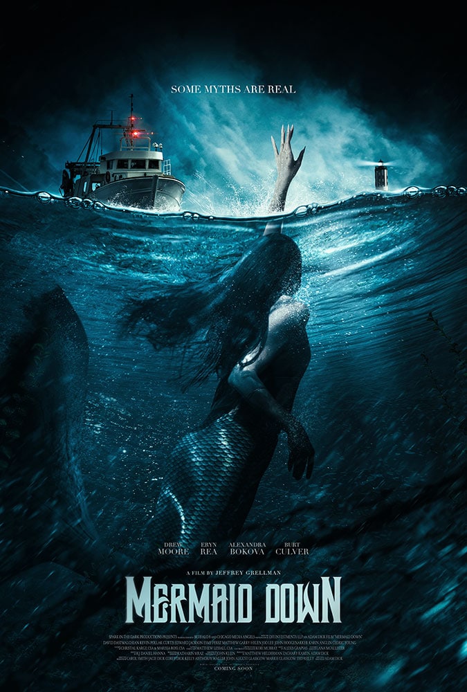 Mermaid Down (2019) 720P Amzn-Web X264 Esub [Dual Audio][Hindi 2 0 English 5 1] -Mkvc