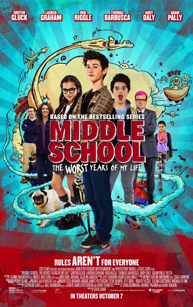 Middle School The Worst Years Of My Life 2016 1080P Bluray X264-[Yts Ag]