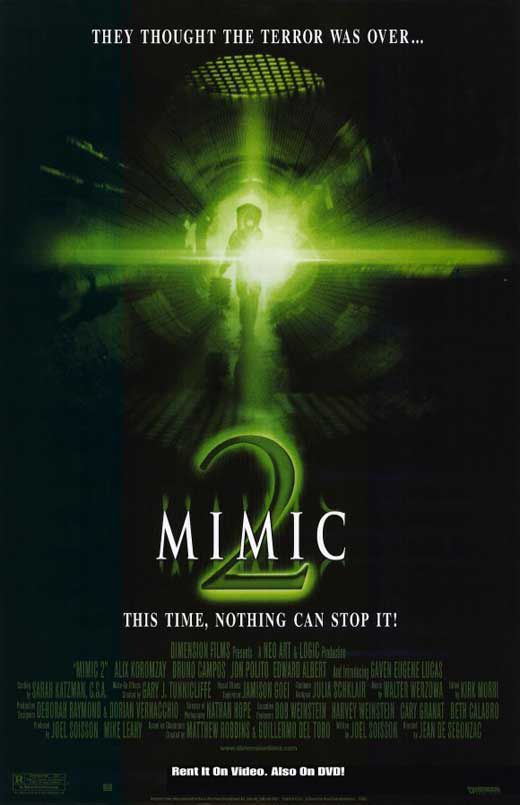 Mimic 2 2001 1080P Bluray H264 Aac-Rarbg