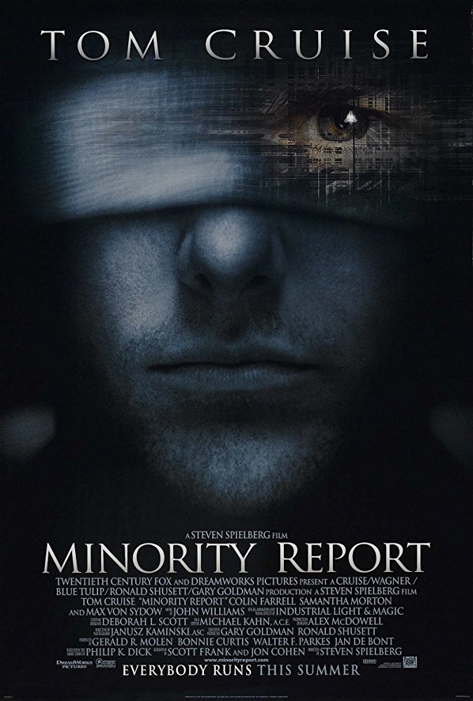 Minority Report (2002) 1080P Bluray X265 Hevc Esub [Dual Audio][Hindi 5 1 English 5 1] -Mkvc