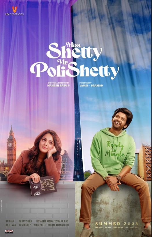 Miss Shetty Mr Polishetty (2023) Uncut 1080P Nf Webrip X265 Hevc Esub [Dual Audio][Hindi 5 1 Telugu 5 1] -Dmv