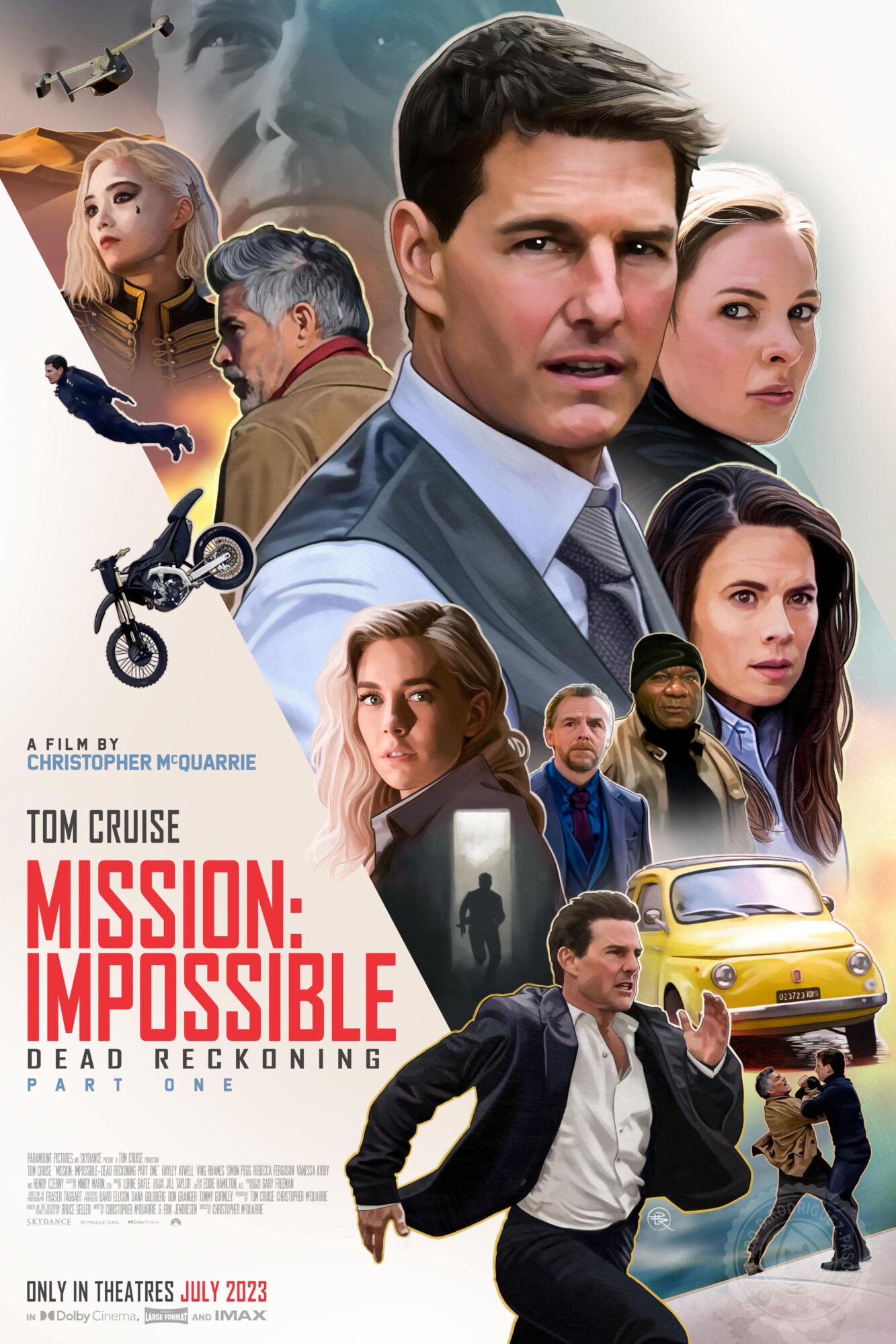 Mission Impossible Dead Reckoning Part One (2023) 1080P Bluray X265 Hevc Msubs [Dual Audio][Hindi 5 1 English 5 1] -Mkvc