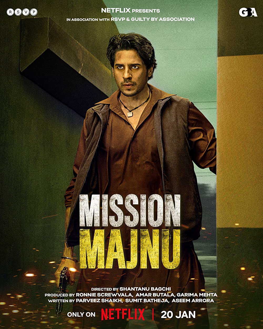 Mission Majnu (2023) Hindi 1080P Nf Webrip X264 Dd5 1 Esub - Mkvcinemas