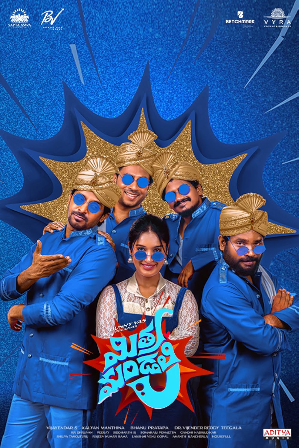 Mithra Mandali (2025) Uncut 720P Webrip X264 Esub [Dual Audio][Hindi 5 1 Telugu 5 1] -Mkvc