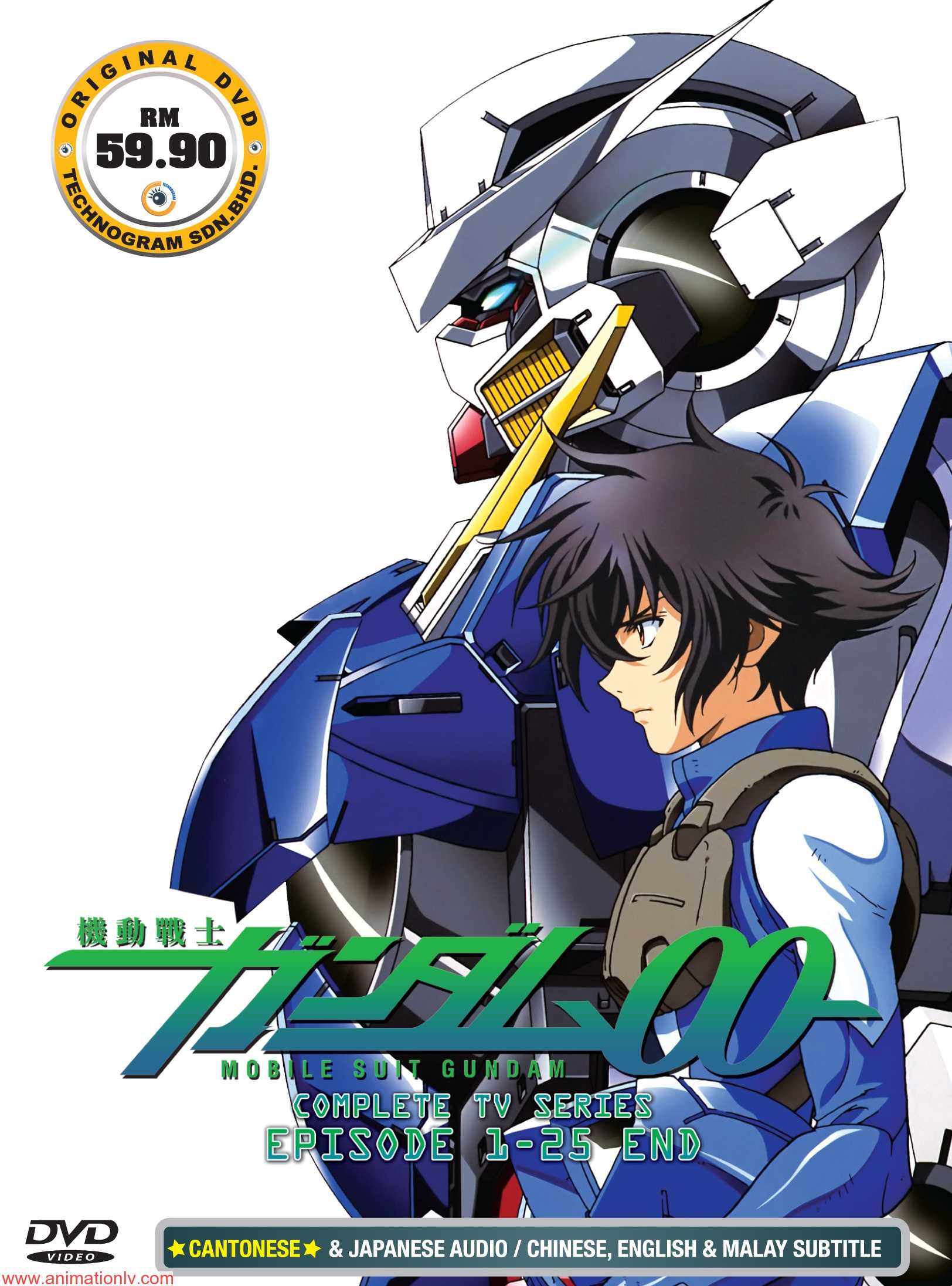 Mobile Suit Gundam 00 (Tv Cartoon 2007) 720P [Dual Audio]