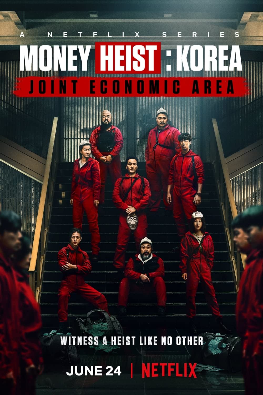 Money Heist Korea S01E01 720P Nf Webrip X265 Hevc Msubs [Multi Audio][Hindi 5 1 Korean 2 0 English 2 0] -Olam