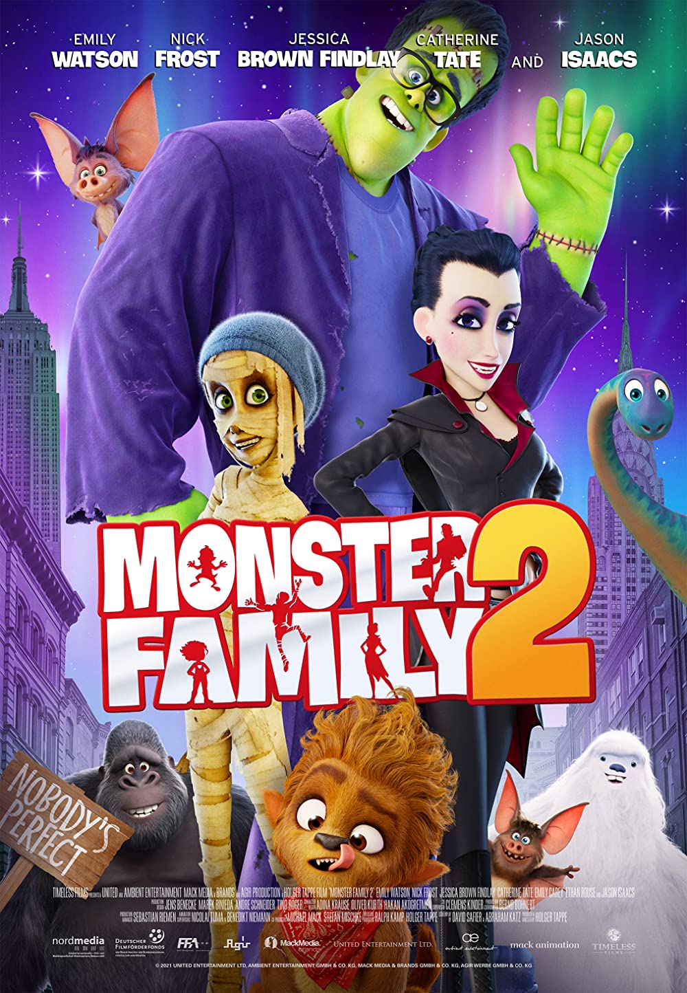 Monster Family 2 2021 720P Bluray 800Mb X264-Galaxyrg