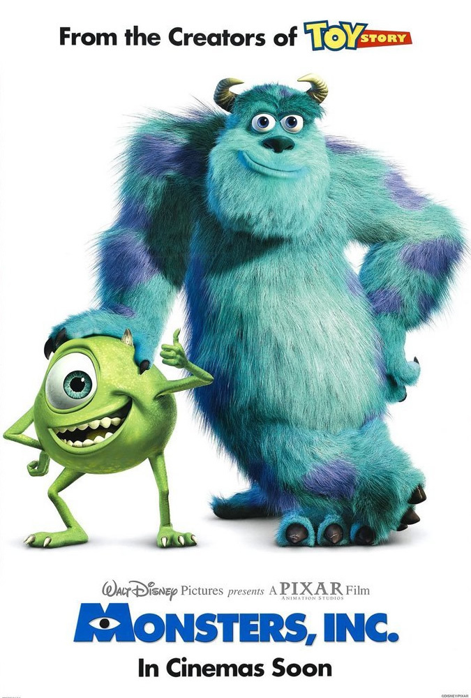 Monsters, Inc (2001) 1080P Bluray X265 Hevc Esub [Dual Audio][Hindi 2 0 English 5 1] -Msheist