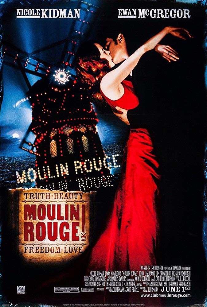 Moulin Rouge! (2001) 1080P Bluray X265 Hevc 10Bit Aac 5 1 Msubs-Tigole
