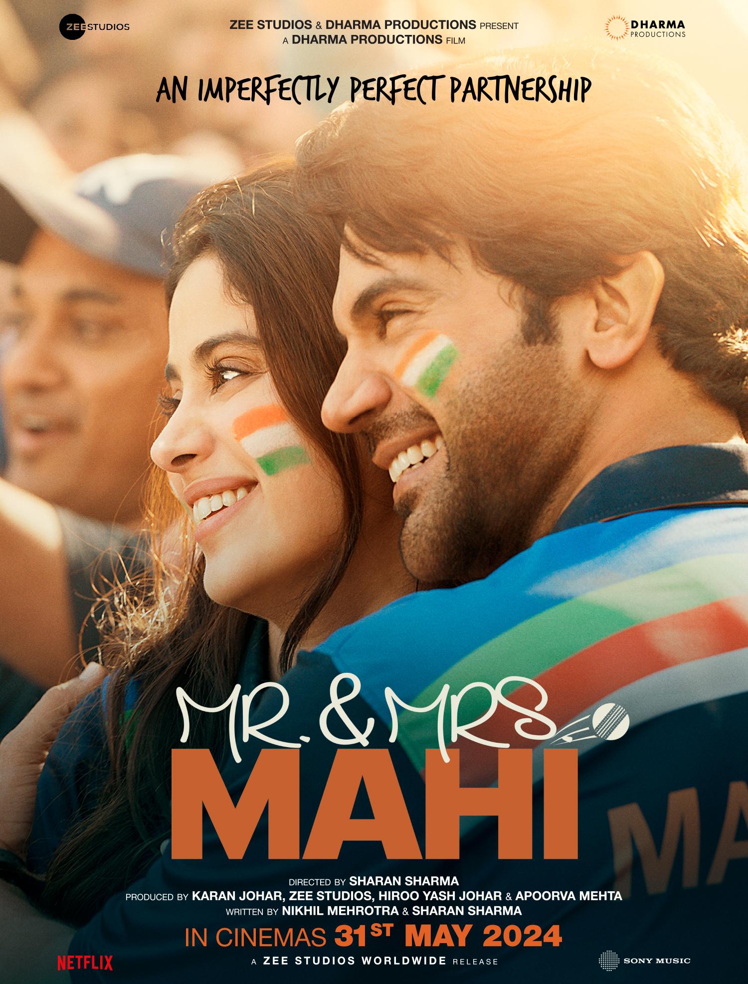Mr And Mrs Mahi (2024) Hindi 1080P Nf Webrip X264 Dd5 1 Esub - Mkvcinemas