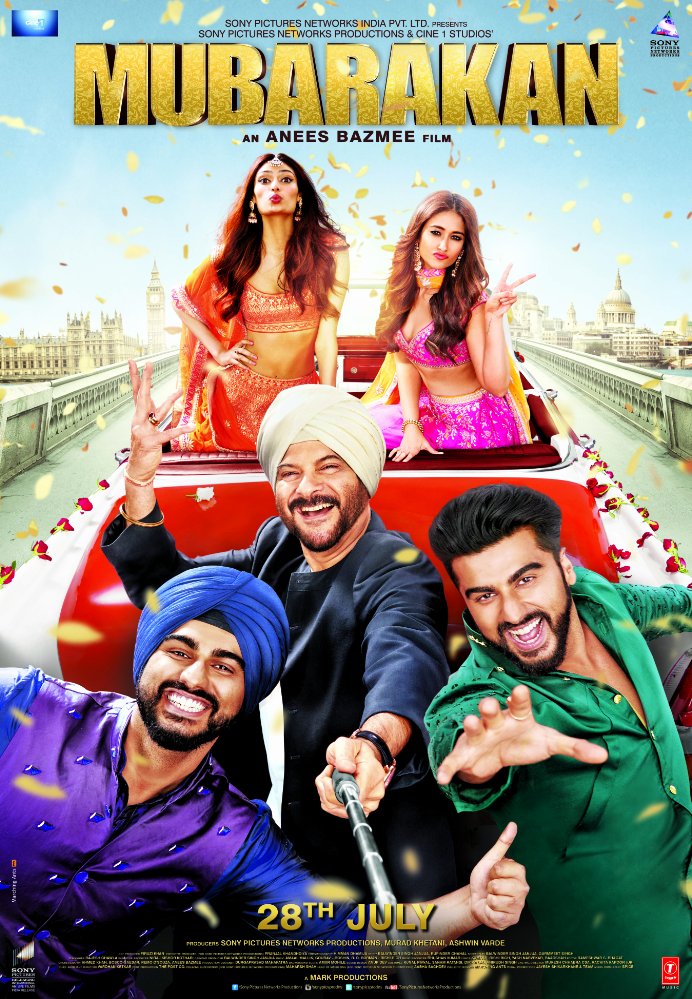 Mubarakan 2017 Hindi 1080P Bluray X264 Dts - Hon3Y