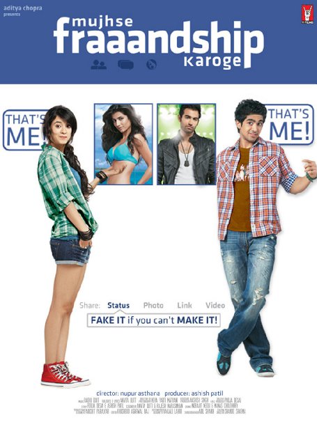 Mujhse Fraaandship Karoge (2011) Hindi 1080P Webrip X264 Dd2 0 Esub - Mkvcinemas