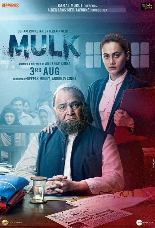 Mulk (2018) Hindi 720P Gplay Webrip X264 Aac 5 1 Esub - Mkvcinemas