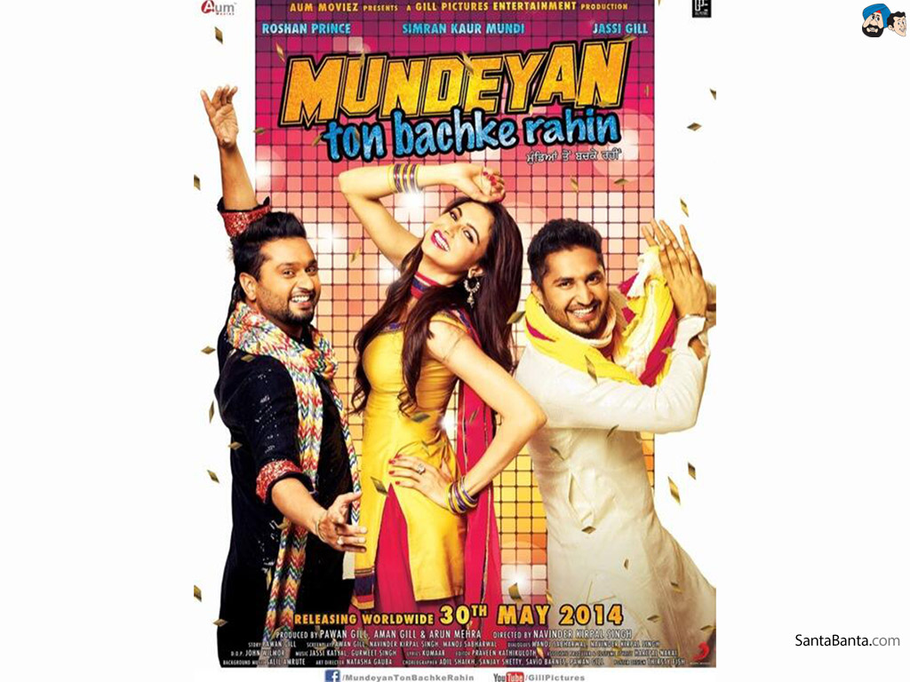 Mundeyan Ton Bachke Rahin (2014) Punjabi 720P Hdrip X264 Aac - Ictv