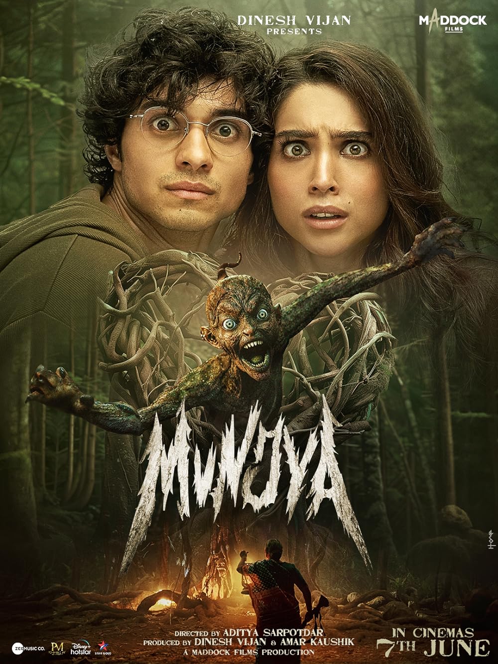 Munjya (2024) Hindi 1080P Dsnp Webrip X264 Dd5 1 Esub - Mkvcinemas