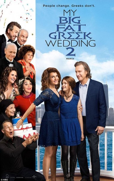 My Big Fat Greek Wedding 2 2016 720P Brrip 850Mb Mkvcage
