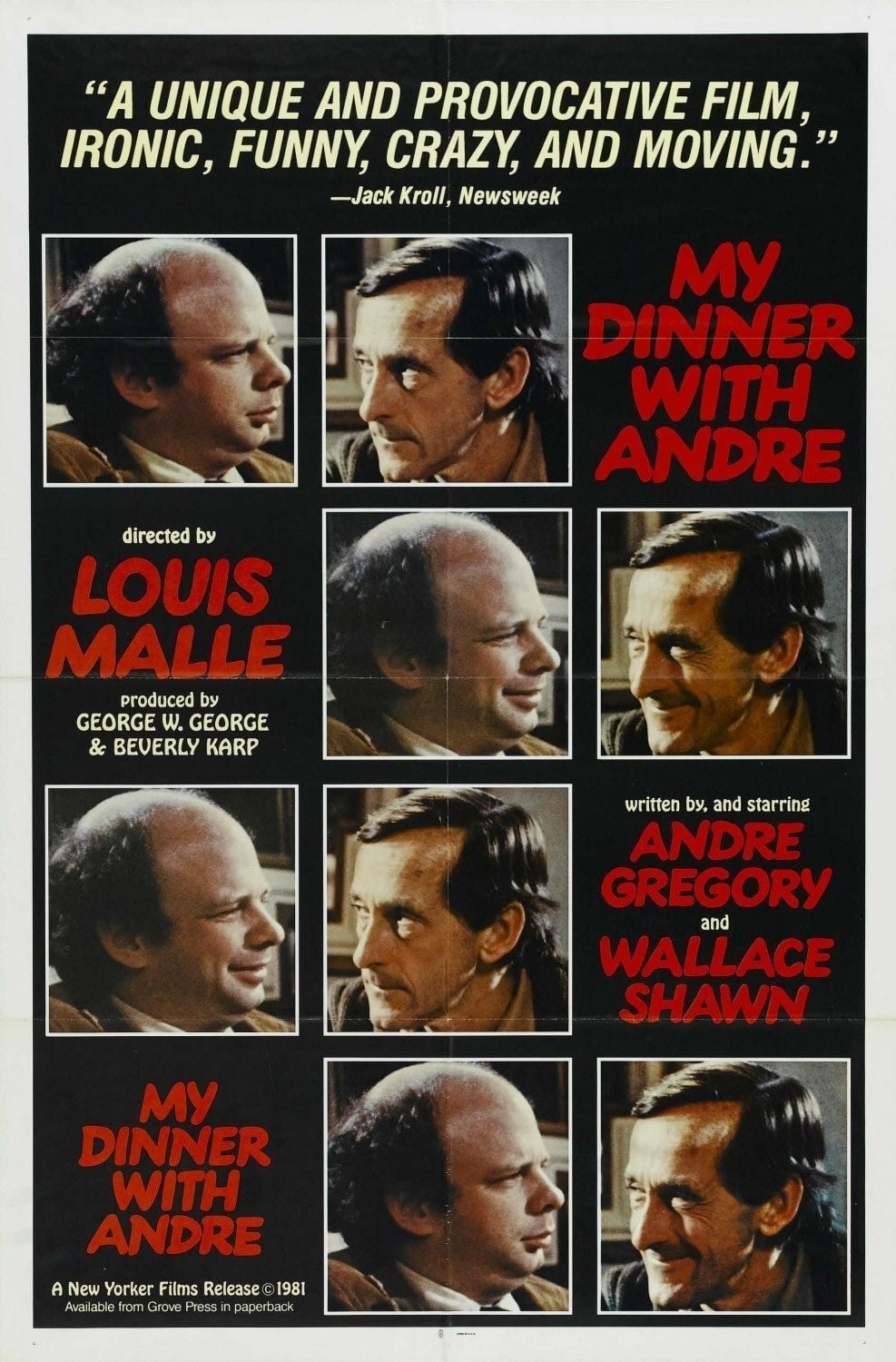 My Dinner With Andre 1981 720P Bluray X264 Esub-Pahe