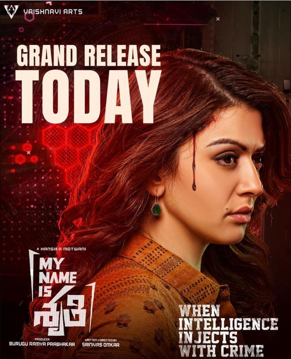 My Name Is Shruthi (2023) Telugu 1080P Amzn Webrip X264 Dd5 1 Esub -1Tmv