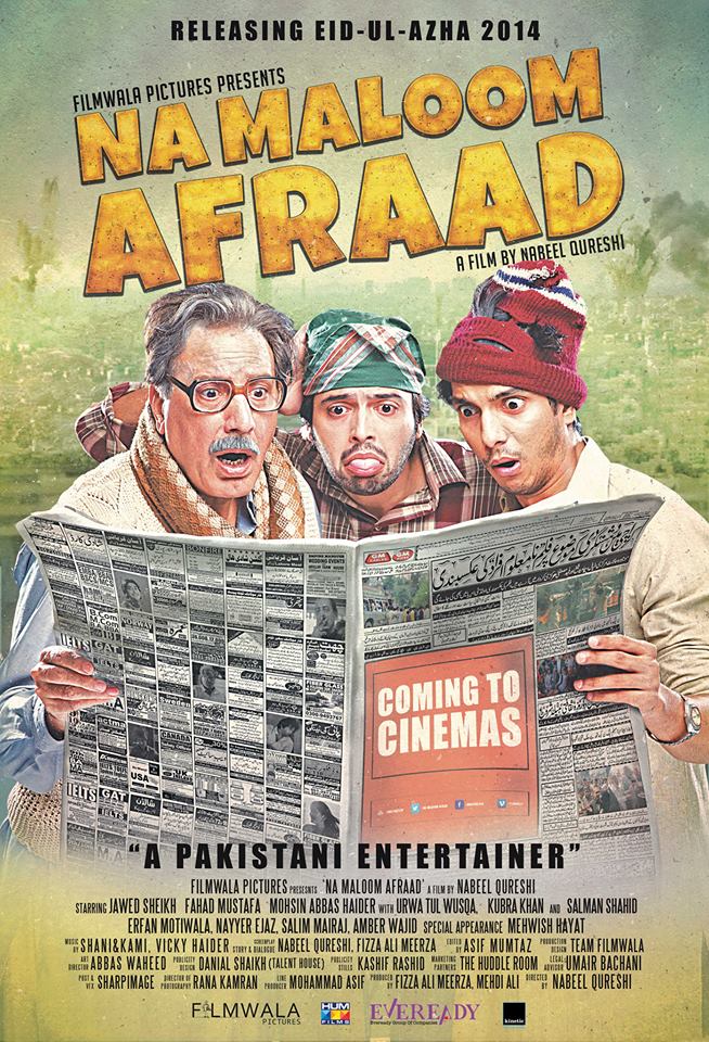 Na Maloom Afraad (2014) Urdu 720P Web-Hd X264 Aac Esub [Ddr]