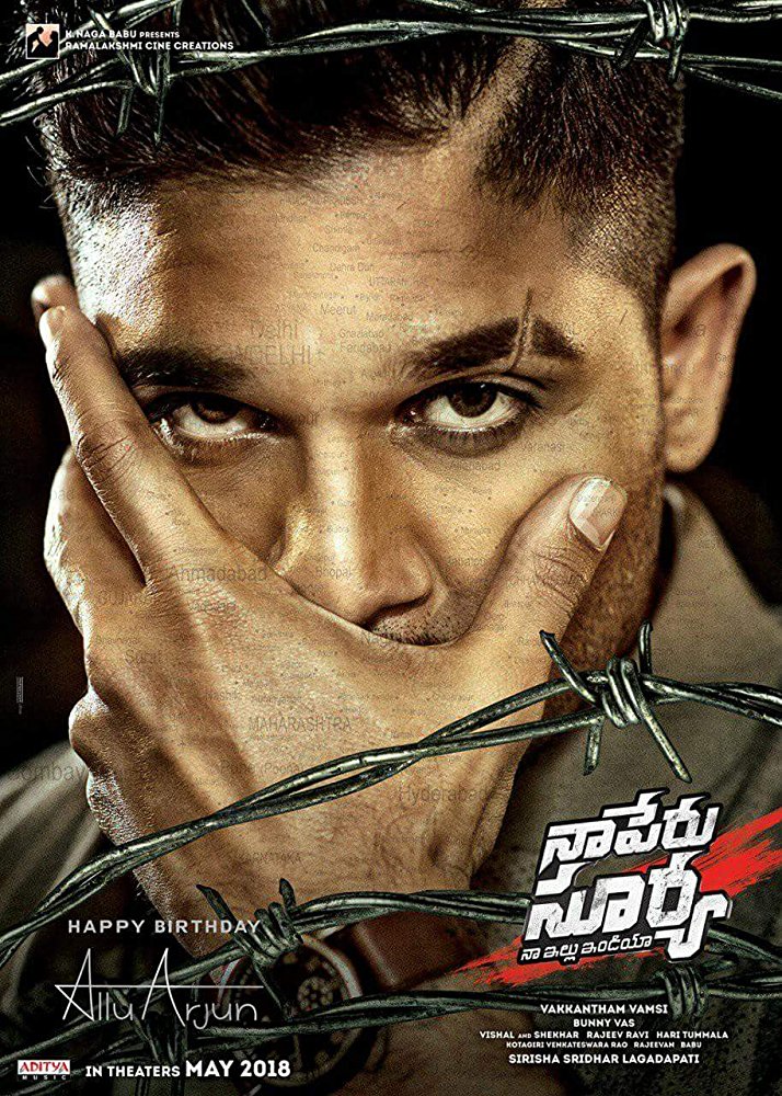 Naa Peru Surya Naa Illu India (2018) Telugu Proper 720P Hq Hdrip X264 Ac3 5 1