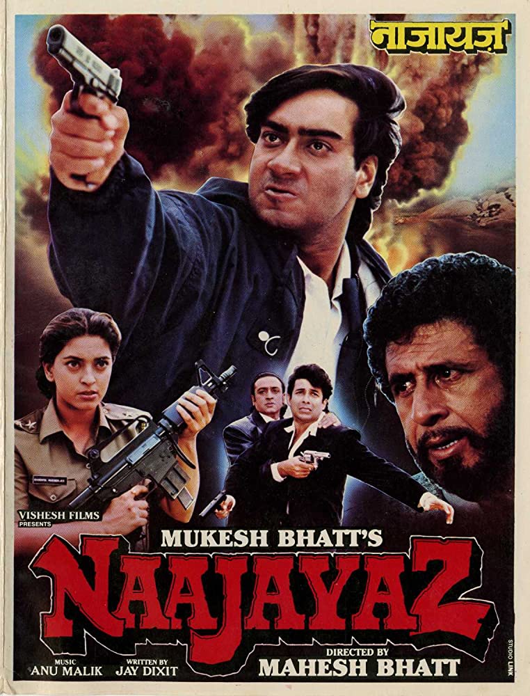 Naajayaz (1995) Hindi 1080P Webrip X264 Dd2 0 Esub - Mkvcinemas